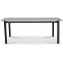 Wayne spisebord 180x90 cm - Lys marmorfolie