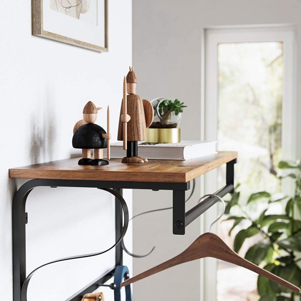 Aksel hattehylle - Brun/svart Aksel hattehylle - Brun/svart