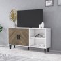 Fiorita mediabenk - Hvit/valntt
