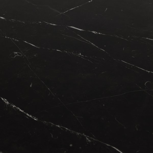 Lance rundt spisebord Ø137 cm - Marmor (Svart) / Metall Lance rundt spisebord Ø137 cm - Marmor (Svart) / Metall