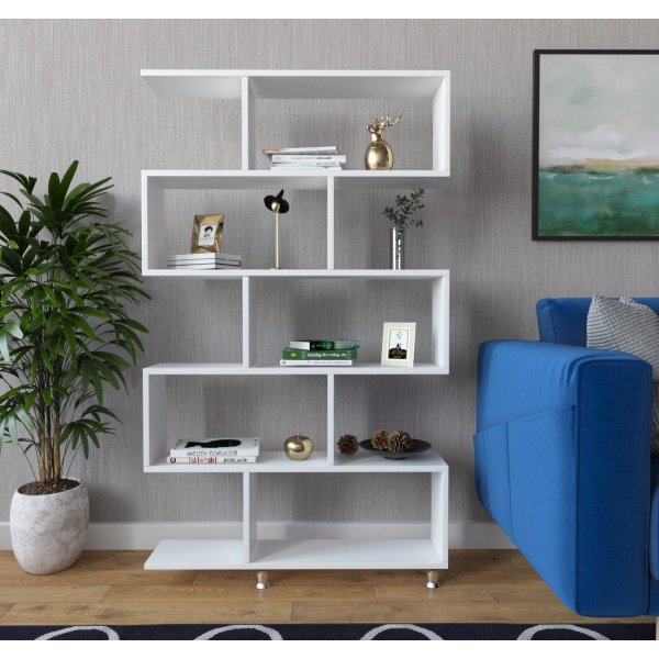 Nihil bokhylle - Hvit