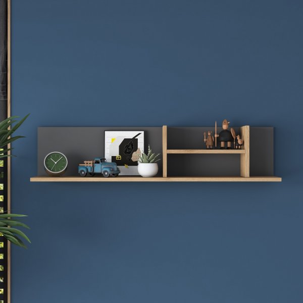 Andreas vegghylle - Valntt/antrasitt