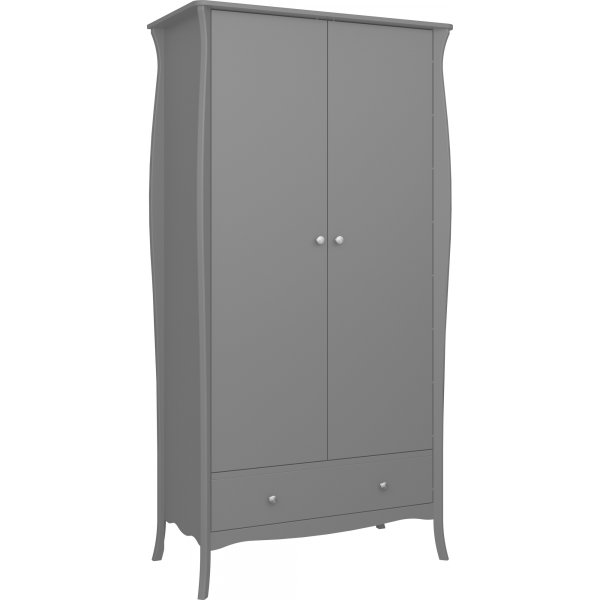 Barokk garderobe med 2 drer - Gr