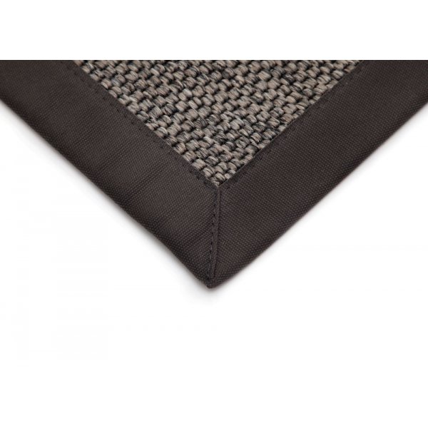 Flatvevd teppe Winston - Mørkgrå Flatvevd teppe Winston - Mørkgrå