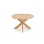 Spisebord naturfarget 120 cm