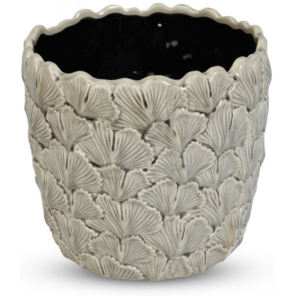 Krukke Ginkgo H16 cm - Gr