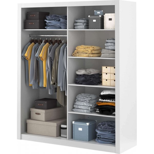 Einar garderobe - Hvit Einar garderobe - Hvit