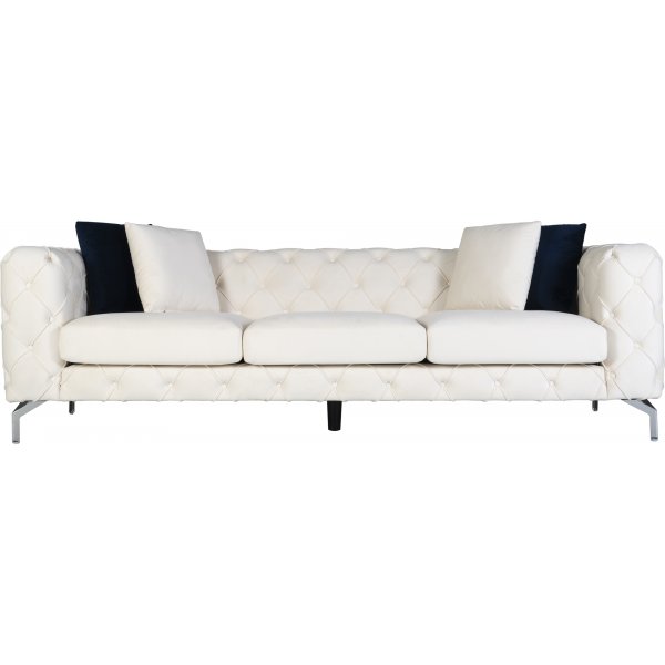 Como 3-seters sofa - Beige + Tekstilrens for mbler