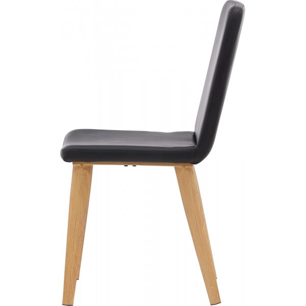 I dag spisestuestol - Sort PU I dag spisestuestol - Sort PU