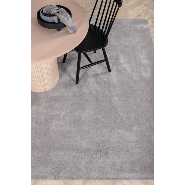 Viskoseteppe Lawson - Lysegr Viskose-look