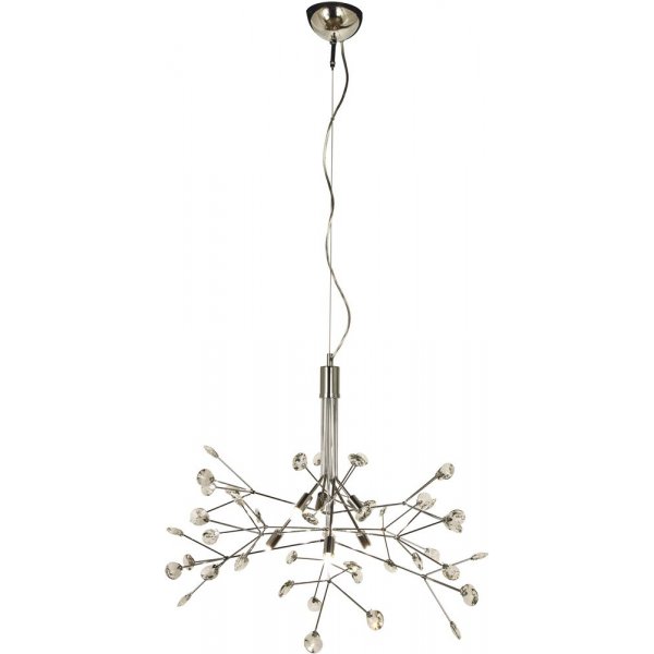 Taklampe Fiesta - Krom /klar