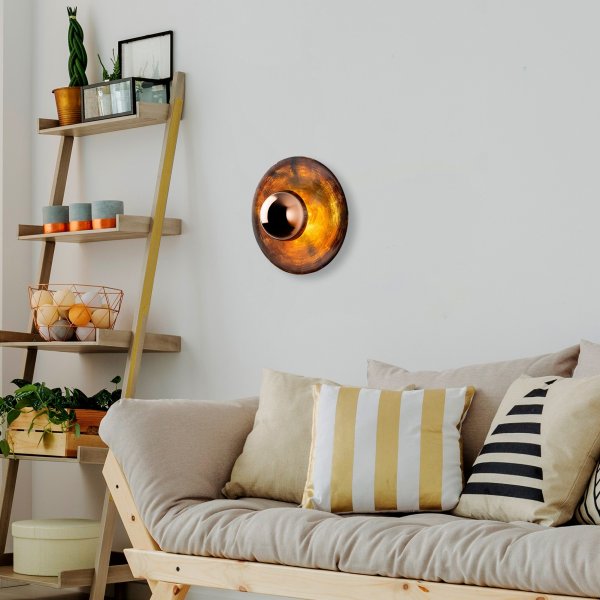 Kurt vegglampe 48 cm - Kobber