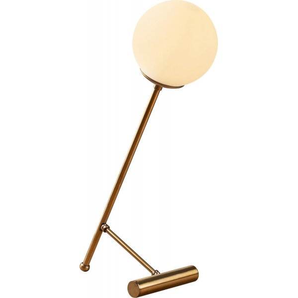 Golf bordlampe, Opal - Vintage Golf bordlampe, Opal - Vintage