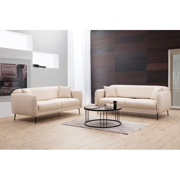 Sevilla 3-seters sofa - Beige Sevilla 3-seters sofa - Beige