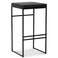 Stage barstol - Svart PU / svart Stage barstol - Svart PU / svart