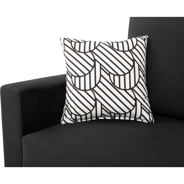 Zemek sovesofa - Svart Zemek sovesofa - Svart