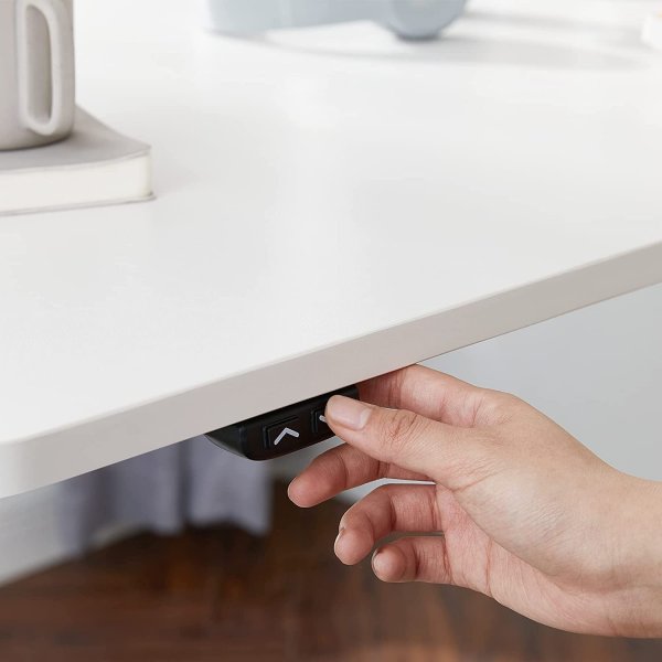 Eleonore bordplate 140 x 70 cm - Hvit