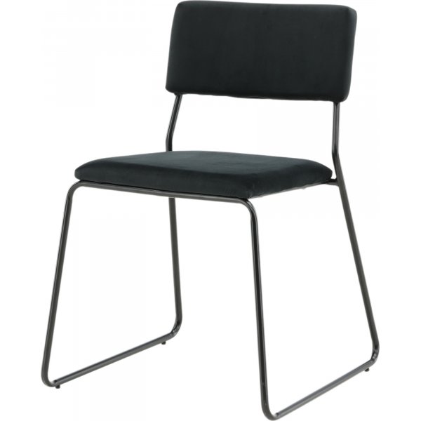 Frekvens stol - Svart fløyel Frekvens stol - Svart fløyel
