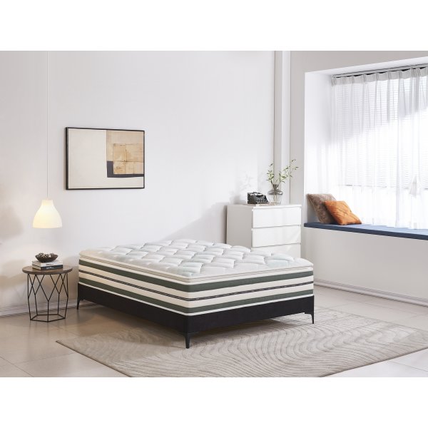 Madrass med innebygd madrassunderlag - Pocket system 5-soner Madrass med innebygd madrassunderlag - Pocket system 5-soner