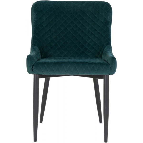 Boston spisestol - Grnn/Svart