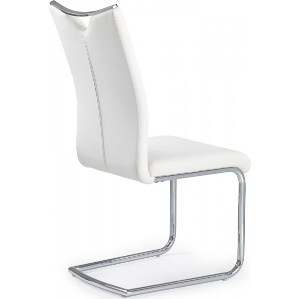Stol Annmarie - Hvit/krom Stol Annmarie - Hvit/krom