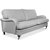 Howard London Premium 4-seters rett sofa - Valgfri farge! + Mbelpleiesett for tekstiler