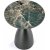 Morena salongbord 50 cm - Grnn marmor/sort/gull