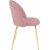 Giovani velvet stol - Rosa/Messing + Tekstilrens for mbler