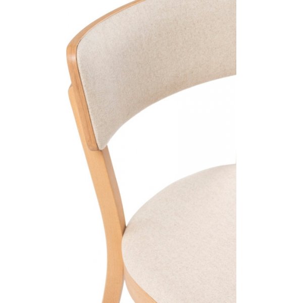 Solid spisestuestol - Valgfri farge på ramme og trekk Solid spisestuestol - Valgfri farge på ramme og trekk