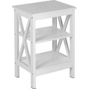 Klassisk sidebord Hvit - 50 x 30 cm Klassisk sidebord Hvit - 50 x 30 cm