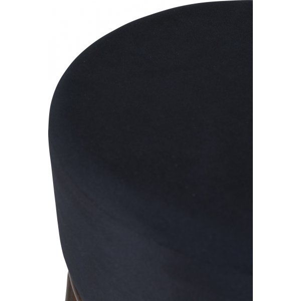 Kardinal sittepuff - Svart/messing Kardinal sittepuff - Svart/messing