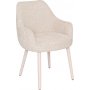 Theo spisestol - Beige/eik