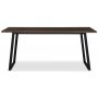 Edge 3.0 Spisebord 140x90 - Brunfarget sildbein