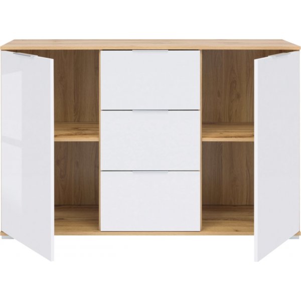 Zele skjenk - Wotan eik/hvit Zele skjenk - Wotan eik/hvit