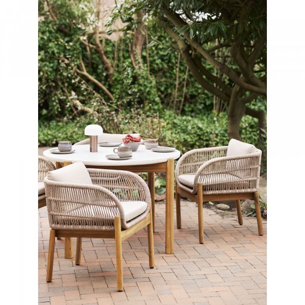 Soham bordlampe - Hvit/Kobber Soham bordlampe - Hvit/Kobber