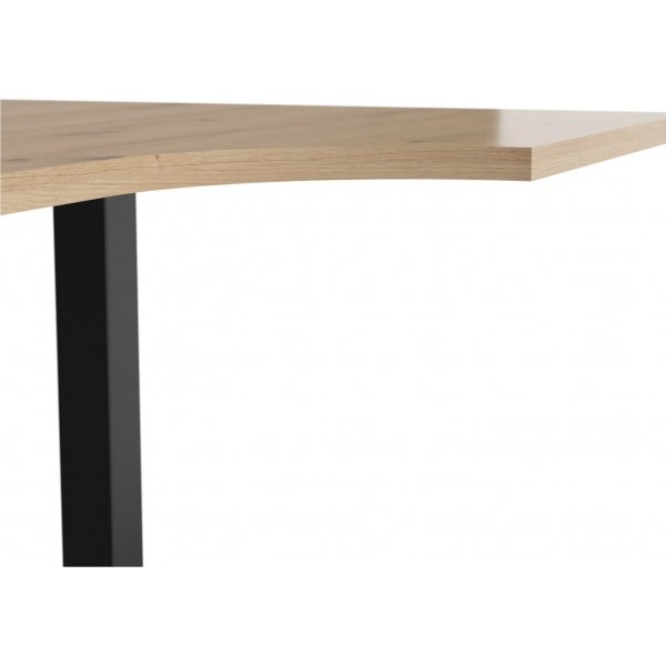 Space skrivebord h�yre 160 x 90 cm - Eik