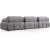 Petite 3-seters sofa - Lys gr