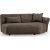 Mentis divan sofa 376 cm - Brun