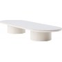 Narvik salongbord 190 x 60 cm - Beige sintret stein
