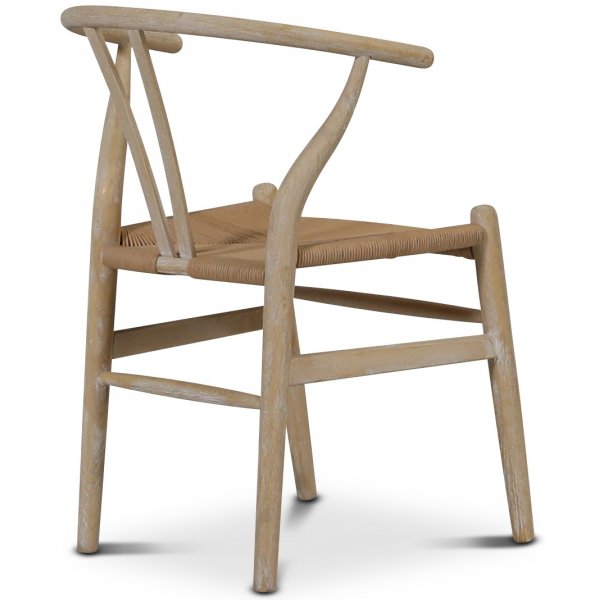 Brandon spisestol - Whitewash / Tausete Brandon spisestol - Whitewash / Tausete