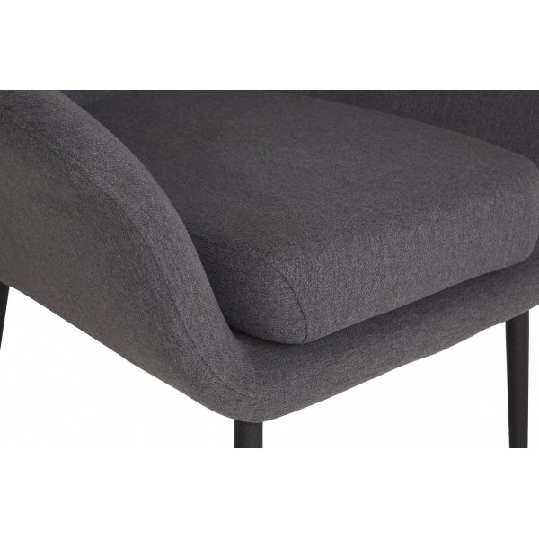 Lenestol i m�rkgr� og