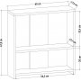 Dosi sidebord - Eik