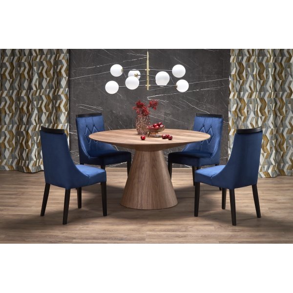 Flyter rundt spisebord i valnøtt Ø137 cm Flyter rundt spisebord i valnøtt Ø137 cm