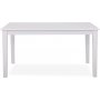Nidingen spisebord, 140 cm - Hvit + Flekkfjerner for mbler