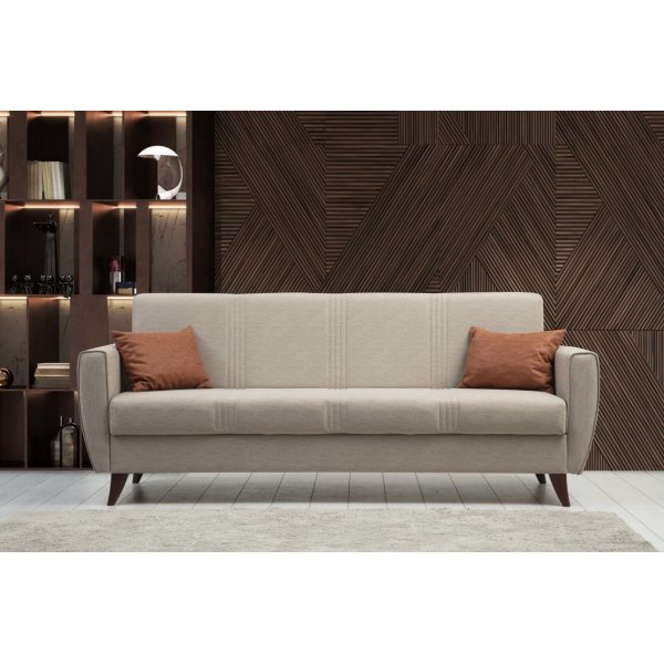 Zaden 3-seters sovesofa - Beige Zaden 3-seters sovesofa - Beige