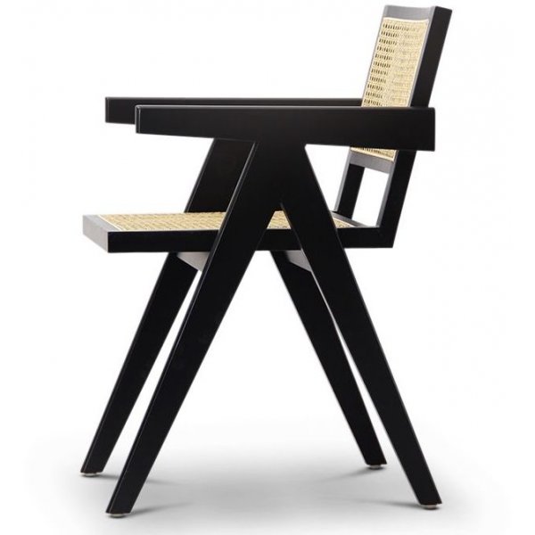 Embla lenestol - Svart/rotting Embla lenestol - Svart/rotting