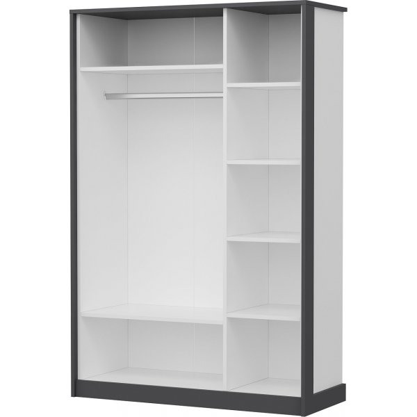 Livsgarderobe - Antrasitt/hvit Livsgarderobe - Antrasitt/hvit