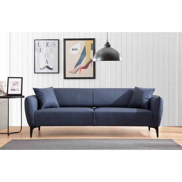 Belissimo 3-seters sofa - Blå Belissimo 3-seters sofa - Blå