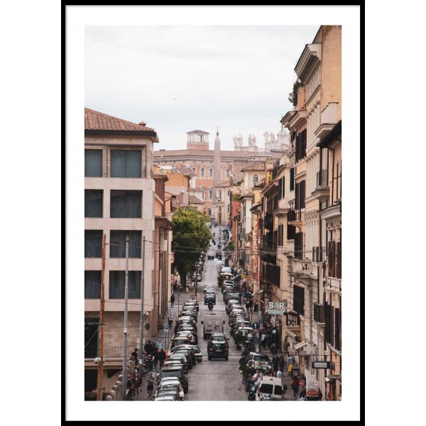 STREETS OF ROME - Plakat 50x70 cm