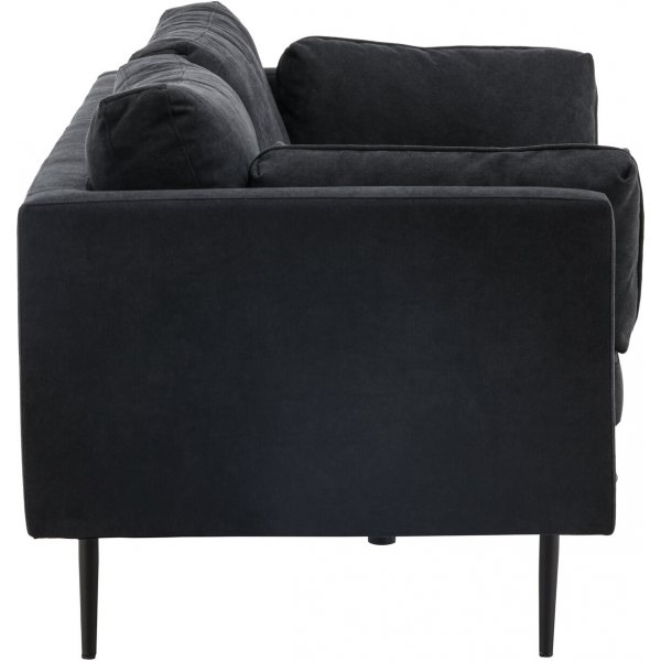 Boom 3-seters sofa - Sort Boom 3-seters sofa - Sort